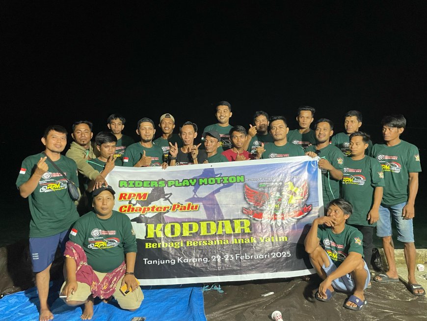 RPM SELENGGARAKAN KOPDAR DI TIGA PROVINSI 5 KABUPATEN, TERKINI CHAPTER PALU, 22-23/02/2025
