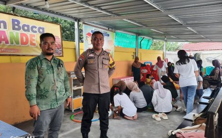 Polisi Ini Bangun Taman Baca dari Lahan Sampah, Kini Diganjar Penghargaan