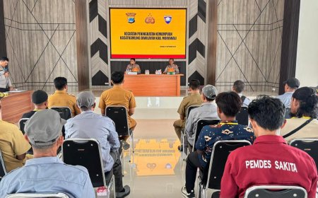 Polres Morowali Gelar Peningkatan Kemampuan Kasat Kamling untuk Wujudkan Keamanan Lingkungan