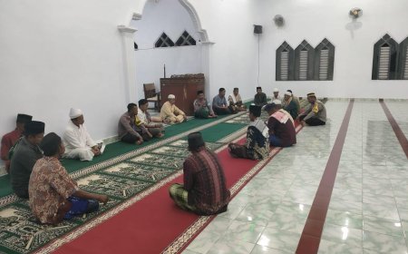 Polsek Bungku Selatan Gelar Silaturahmi Subuh dan sampaikan himbauan terkait Keamanan