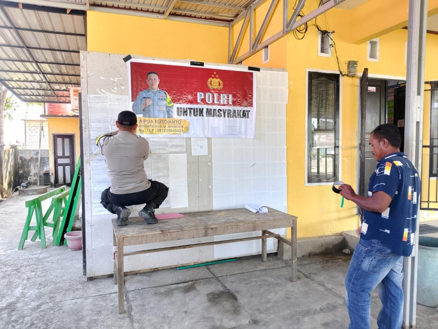 Kapolres Morowali Programkan Layanan Cepat Bhabinkamtibmas, Permudah Masyarakat Sampaikan Pengaduan